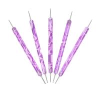 Strumento con Punta per Decorazione Unghie | Manicure Multifunzione da 5 Pezzi | Kit per Decorazione Unghie a Puntini,Per Appassionate Donne Amiche Professioniste Casa Salone Studio Quotidiano