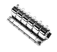 Strumento Contatore Conteggio In Metallo Resistente Con Clicker Meccanico Ergonomico Azzerato Per Progetti Artigianali Punteggio Eventi Contatore Punteggio Manuale