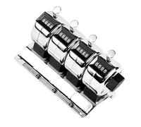 Strumento Contatore Conteggio In Metallo Resistente Con Clicker Meccanico Ergonomico Azzerato Per Progetti Artigianali Punteggio Eventi Contatore Punteggio Manuale