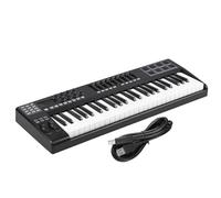 Strumento Controller Tastiera Portatile USB A 49 Tasti 8 Pad Retroilluminati Colorati RGB Con Cavo USB Portatile Pianoforte Elettronico