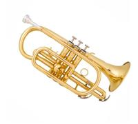 Strumento Cornetta In Si Bemolle Strumento Tromba Tascabile Portatile Per Principianti Acciaio Inossidabile Ottone Standard