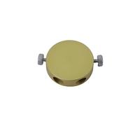 Strumento creativo per il trucco delle sopracciglia per donne, divertente accessorio decorativo cosmetico, adatto ai principianti, trucco portatile da viaggio, oro/rosa (oro)