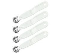 Strumento da cucina a doppio scopo per fragole e anguria, strumento da cucina per alimenti per pomodoro per spuntini rapidi Preparazioni ergonomiche per rimuovere lo stelo della frutta