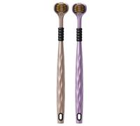 Strumento da denti a 360 gradi - Strumento di igiene giornaliero di setole tripla | Contesa comoda con setole morbide, pulitore efficiente per bambini per la cura orale bambini per adulti percorsi per