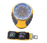 Strumento da Esterno 4 in 1, Altimetro Barometro Bussola Termometro con Materiale ABS, per Alpinismo Escursionismo Aviazione 0-5000m 58 0-1040hPa -30-50℃