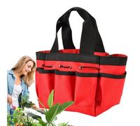 Strumento da giardinaggio, borsa da trasporto - Caddy per utensili da esterno | Stoccaggio per attrezzi da giardino, robusta tote da giardino, organizer per attrezzi da giardino con tasche,