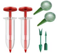 Strumento da giardinaggio manuale, piccolo set di attrezzi per semina, spargitore per semina per prato, cortile, giardino, serra, parco, forniture per giardinaggio