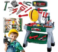 Strumento da gioco MalPlay banco da lavoro set da gioco per bambini con chiav...
