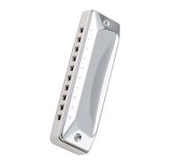 Strumento da gioco professionale per armonica blues squisita con chiave C a 10 fori Armonica Per Principianti