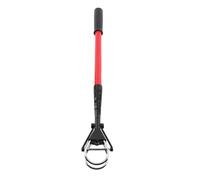 Strumento da golf a palla retriever strumento leggero in lega di alluminio regolabile a cinque sezioni accessori da golf a scomparsa per campo da golf allenamento di giacimento (Rosso/nero 60*183cm)