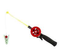 Strumento da pesca per granchi da viaggio, include supporto per esche e canna da pesca professionale multiuso in miniatura