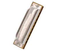 Strumento dal suono standard per armonica diatonica blues a 10 fori facile da suonare Set Di Armonica(Color:A)