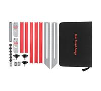 Strumento del modello delle scale mtlavishishishishing ad alta precisione strumento di misurazione in lega di alluminio robusto per scaffale da davanzale del corrimano ideale per