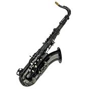 Strumento Del Vento Del Sassofono Tenore B Ha Giocato Professionalmente Tutto Il Nichel Nero Kit principianti sax