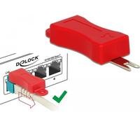 Strumento Delock per RJ45 Secure Clip 4 pezzi NEW