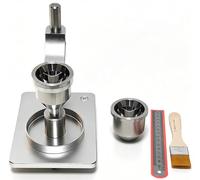 Strumento densità apparente e la fluidità delle polveri, con imbuto a 60° | Misuratore di flusso Hall, Strumento valutazione della scorrevolezza delle polveri(Stainlesssteel,2.5+5.0mm ORIF)