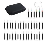 Strumento Depinning - Kit Di Rilascio delConnettore 14x10x3,5 Cm, Estrattore a Pin a Più Dimensioni, Strumenti Di Ago Di Precisione Con Custodia Protettiva | Manatura Elettronico Smarchilggibile Prof