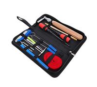Strumento di Accordatura Pianoforte 16 Pezzi con Custodia | Kit Professionale, Sordi in Gomma Nera, Studenti, Legno e Lega con Nylon