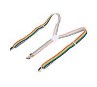 Strumento di aiuti dei pantaloni e pantaloni Assistono per anziani e senior, pantaloni che indossano aiuti in lega di medicazione regolabile in lega di addio alimentazione a aiuti (Strisce arcobaleno)