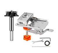 Strumento di alesatura per cerniere per la lavorazione del legno, 35 mm, in acciaio inox, per fori di apertura del foro