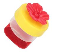 Strumento di Alimentazione per colibrì Portatile Semplice e Pratico Alimentatore Ad Anello per colibrì Attira gli Uccelli Staccabile per il Giardino (Giallo)