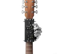 Strumento di allenamento compatto per chitarra per principianti Chord Presser per aiutare a migliorare la precisione e la velocità nel suonare gli accordi (nero)