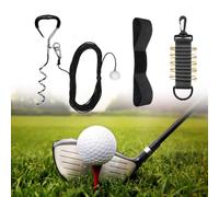 Strumento di allenamento da golf per conducenti e ferri da stiro, pratica il tuo swing da golf su un legame per il riscaldamento del cortile, per i principianti per praticare rapidamente