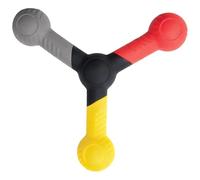 Strumento di allenamento per la coordinazione occhio-mano in gomma, 20 cm, strumento di allenamento a velocità di reazione per allenamento singolo e di gruppo, allenamento di coordinazione, per