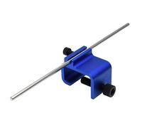 Strumento di allineamento della catena motociclistica universale REGOLO DI ALLUMINIO DI ALLUMINIO Compatibile con la maggior parte delle bici Aiuto di regolazione della catena accurata rapida(Blue)