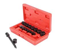 Strumento di allineamento frizione Frizione Installare Strumento Universale Frizione Centraggio Allineamento Kit Cuscinetto Ruota Strumento per Auto e Veicoli Commerciali Luce (17PCS)
