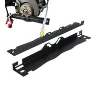 Strumento di allineamento ruote - Piastre 2x in acciaio inossidabile, strumento di misurazione della convergenza di precisione, dispositivo di regolazione anteriore per autoveicoli | Ideale per la con