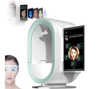 Strumento di Analisi Facciale 3D con Imaging Spettrale a 12 Livelli, Rilevatore di Pelle Intelligente Ai, Analisi della Sepidermide/profondità E del Viso Anteriore/Laterale Green