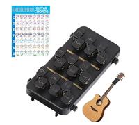 Strumento di apprendimento 'accordo per chitarra | Strumento di apprendimento 'accordo di chitarra | Portatile facile da installare | Dispositivo di allenamento universale per l'apprendimento