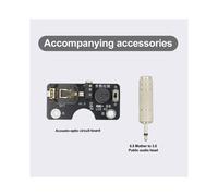 Strumento di Apprendimento Efficiente del Codice Morse CW, Simulatore di Tasti Morse con LED e Suono Integrati per La Padronanza del Ritmo. Strumento