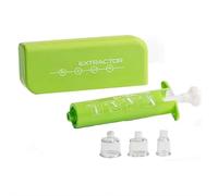 Strumento di aspirazione per morsi di insetti, estrattore di veleno sottovuoto con ventosa di 3 dimensioni, strumento per rimuovere il veleno, kit per punture di morso per escursionismo e campeggio