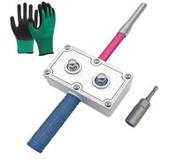 Strumento di assistente for la trazione dei cavi for elettricisti professionisti, tiracavi automatico, macchina for cablaggio a parete alimentata da trapano, alimentatore