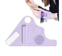Strumento di bellezza del polso fatto a mano | Cinghie da polso per miscelazione trucco | Strumento per il trucco del polso in silicone | Accessorio di miscelazione portatile con 9,45 x 5,51 x 0,63