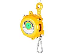 Strumento di bilanciamento a molla retrattile con gancio e fune metallica for uso in linea di montaggio e officina, 1 pz.(50-60kg)