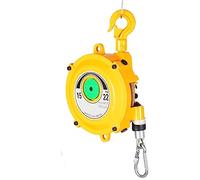 Strumento di bilanciamento a molla retrattile con gancio e fune metallica for uso in linea di montaggio e officina, 1 pz.(15-22kg)
