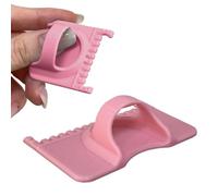 Strumento di bloccaggio per cuciture sui bordi, mini strumento di precisione, protezione per le dita da cucito, multifunzione, righello per trapuntatura, guida portatile per cucito, allineamento