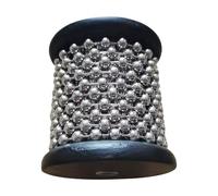 Strumento di cabasaa in legno - Strumento di cabasaa, strumento per bambini per bambini | Strumenti a percussione manuale, strumento a percussione in legno con pane metallico