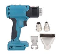 Strumento di calore a cordone Cheotime, 3 ingranaggi a temperatura Strumento di saldatura in plastica ABS, aria calda ricaricabile portatile per avvolgimento, mestieri, tubi in
