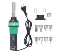 Strumento di Calore del Display LCD Strumento di Aria Calda Senza Spazzole Regolabile con 9 Ugelli per Rielaboratura SMD Manopola Ergonomica Manopola del Flusso D'aria