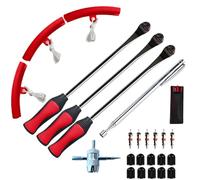 Strumento di cambio pneumatici, cucchiai per pneumatici per moto, cambio pneumatici strumento di rimozione pneumatici kit di cambio pneumatici, strumenti di riparazione pneumatici, smontaggio