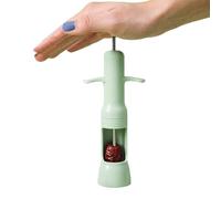 Strumento di ciliegia pitter - Fruit in acciaio inossidabile da 22,2x4 cm | Remover di fossa ergonomica per ciliegia, oliva, giujube | Ideale per la casa, il ristorante, lo studio - Strumento di pitti