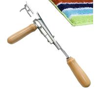 Strumento di ciocca portatile - Strumento di fabbricazione di tappeti tagliati ad anello, pistola manuale | Attrezzature per maglieria, kit di ricamo ago di perforazione, h