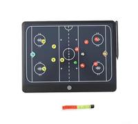 Strumento di coaching LCD con adesivi magnetici per disegnare playbook comunicare set giochi e rafforzare i concetti di posizionamento (hockey su ghiaccio)