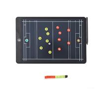 Strumento di coaching LCD con adesivi magnetici per disegnare playbook comunicare set giochi e rafforzare i concetti di posizionamento (palla d'acqua)