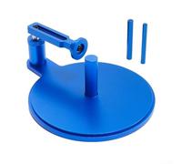 Strumento di colla per pneumatici regolabile per pneumatici RC Buggy Truck Climbing con pressa a rullo multidirezionale e colonna centrale per fori pneumatici da 12 14 17 mm (blu)