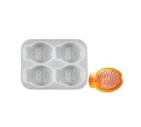 Strumento di cottura a forma di pesce efficiente più pasticcini a forma di pesce che fanno timbro pratico torta di cottura goffratura stampi innovativi per torte